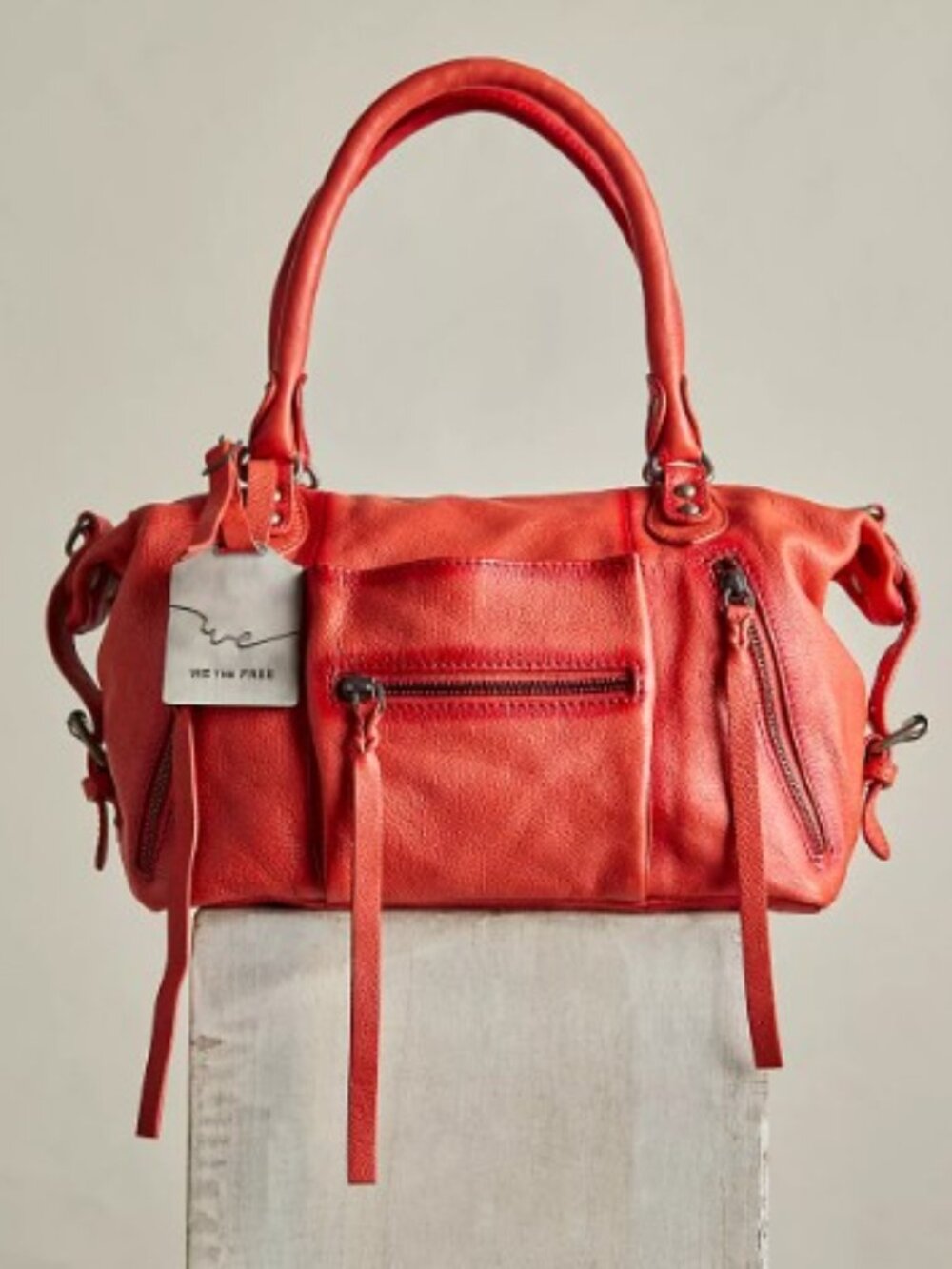 NWOT - We The Free Baby Emerson Tote Bag (Red Clay)